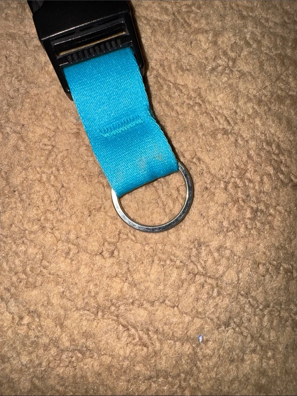 Nike Blue Logo Lanyard with Buckle
